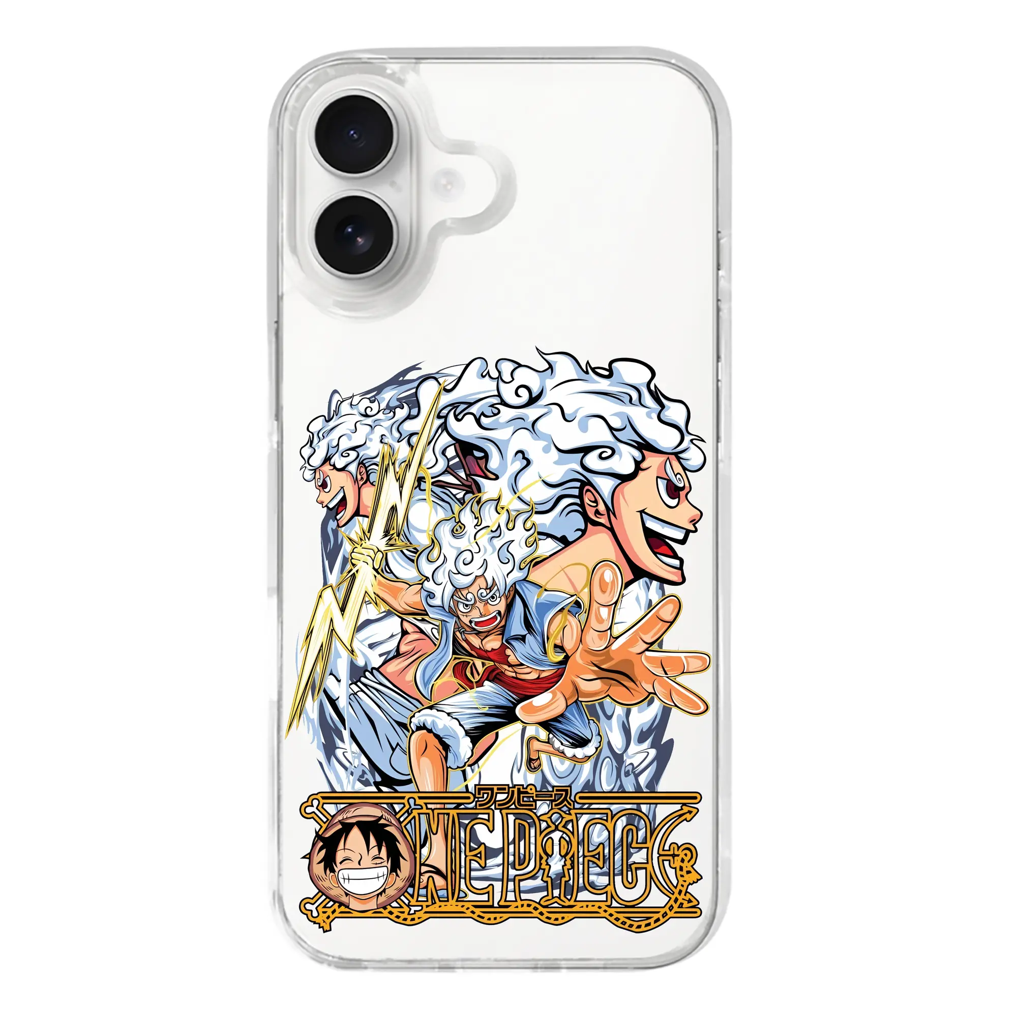 ワンピース グッズ モンキー・D・ルフィ - iPhone 17シリーズ 透明スマホケース – 薄型・耐衝撃・精密フィット保護カバー